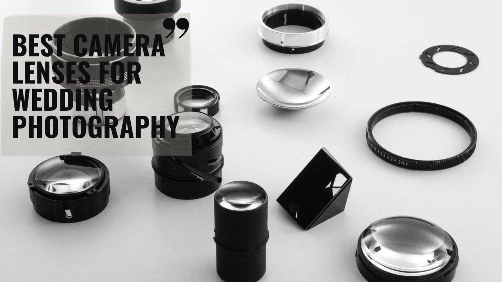 Best Camera Lenses for Wedding Photography