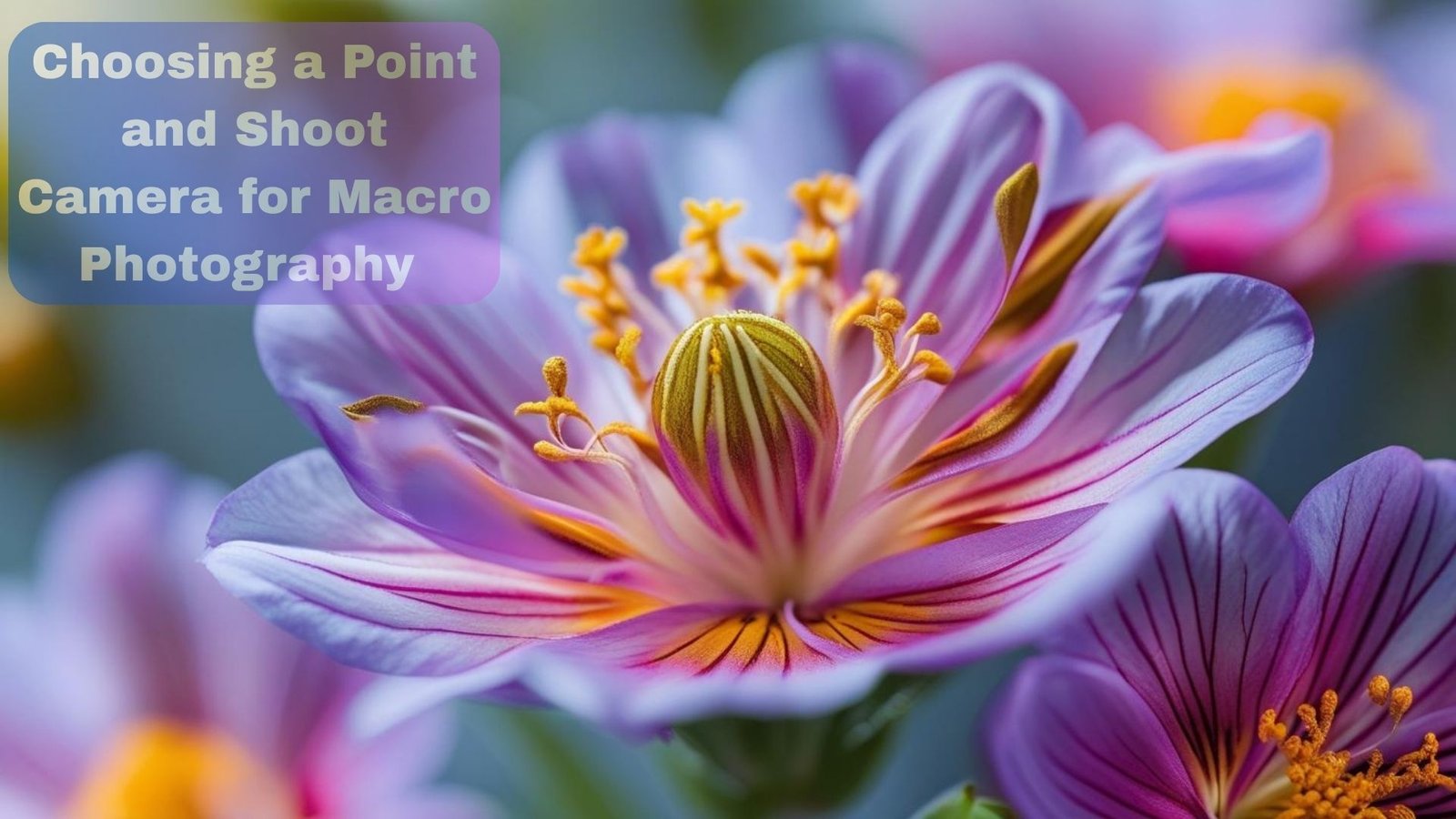 Point and Shoot Camera for Macro Photography
