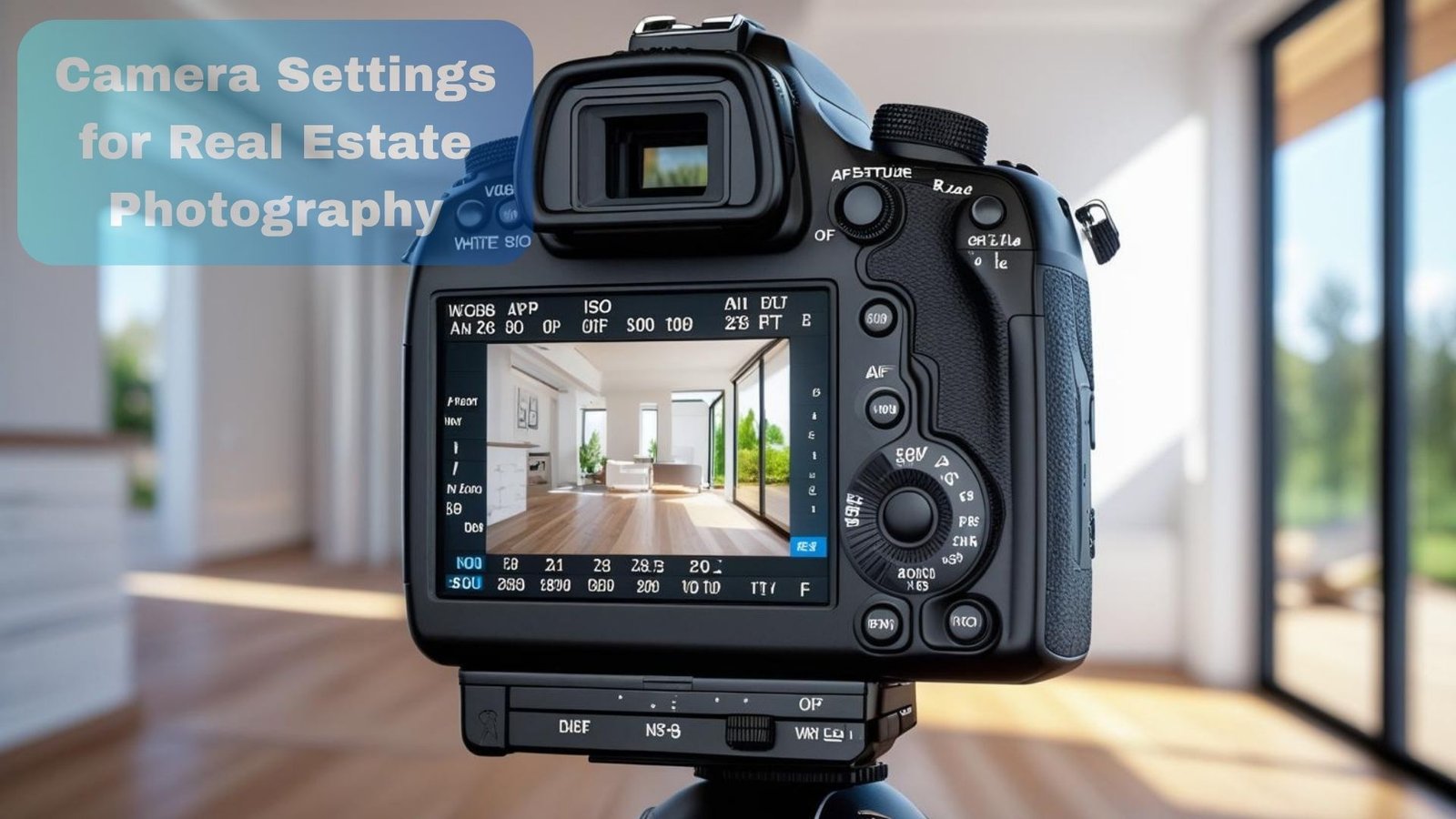 Camera Settings for Real Estate Photography_ Aperture, ISO & Shutter Speed Secrets