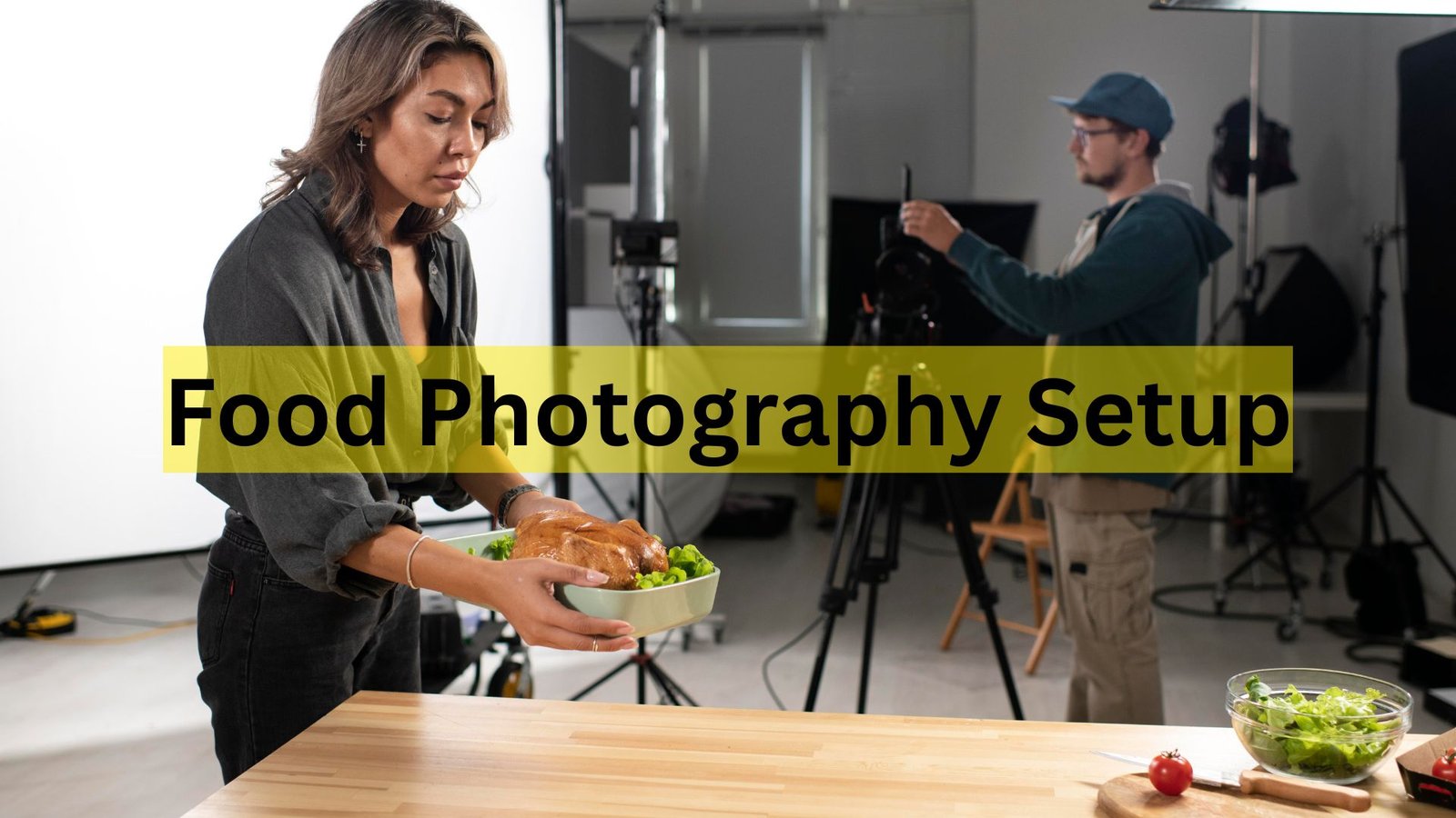 Food Photography Setup