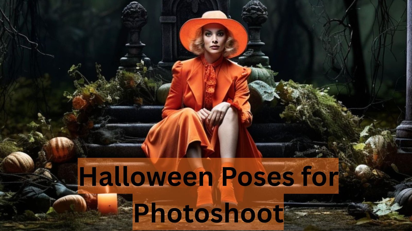 halloween poses for photoshoot
