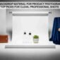 Best Backdrop Material for Product Photography 85x85