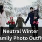 Neutral Winter Family Photo Outfits Featured Image 85x85