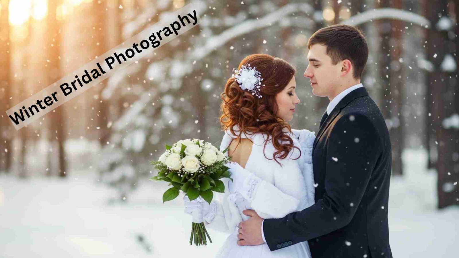 Winter Bridal Photography