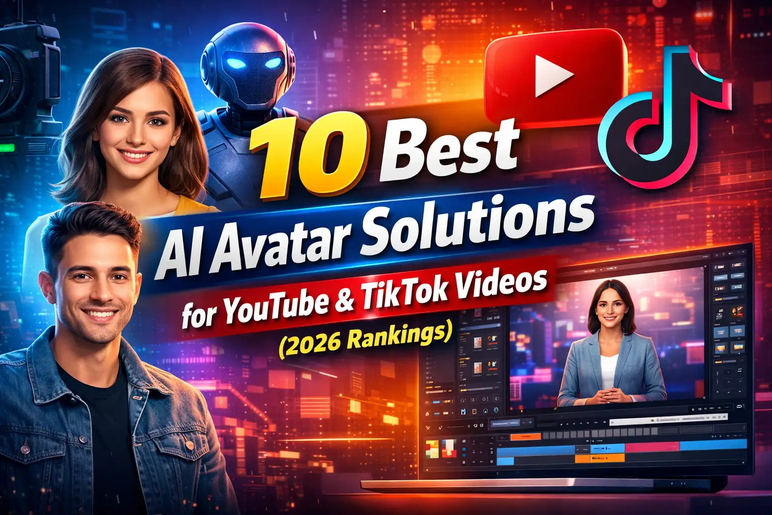 Best Ai Avatar Solutions for Youtube and Tiktok Videos Featured Image