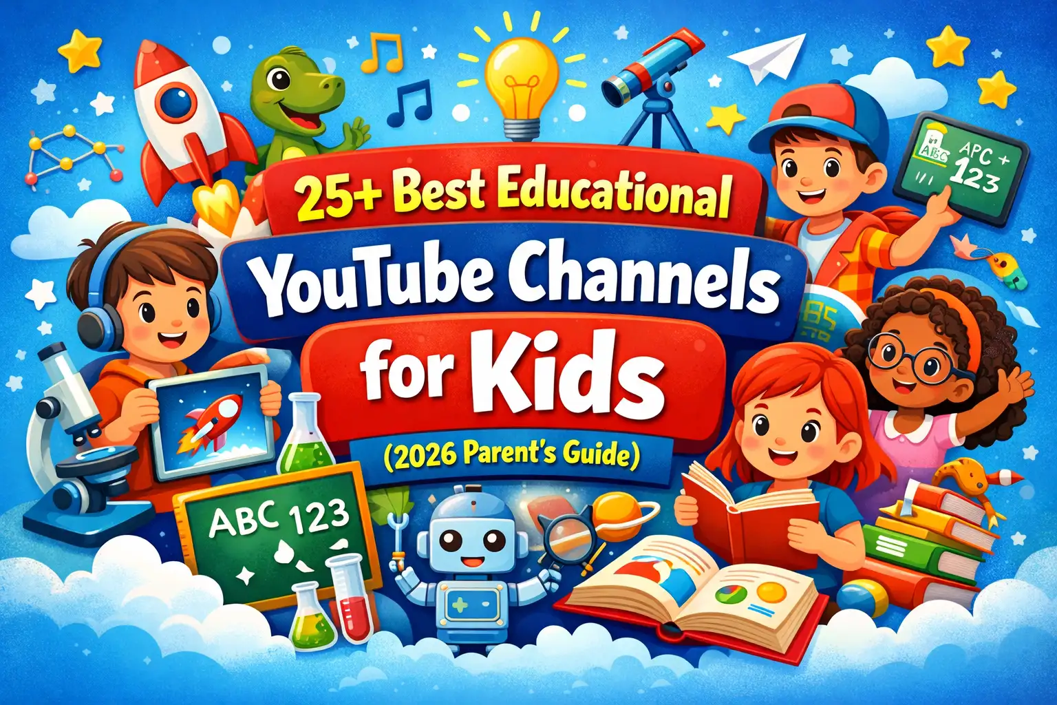 Best Educational Youtube Channels for Kids Featured Image