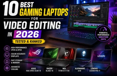 Best Gaming Laptop for Video Editing Image Featured Image