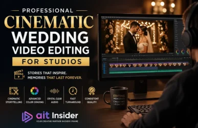 Cinematic Wedding Video Editing Featured Image