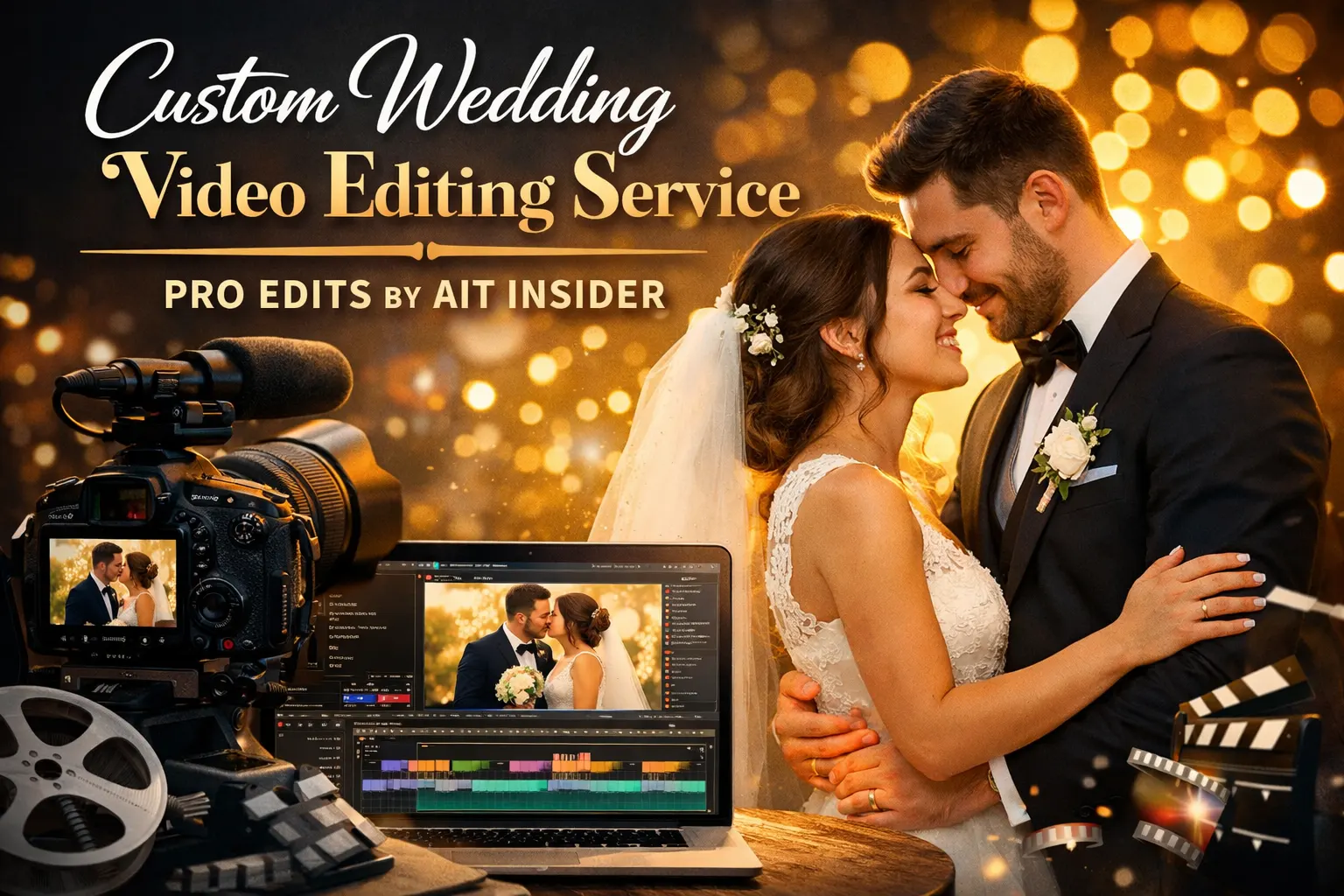 Custom Wedding Video Editing Service Featured Image