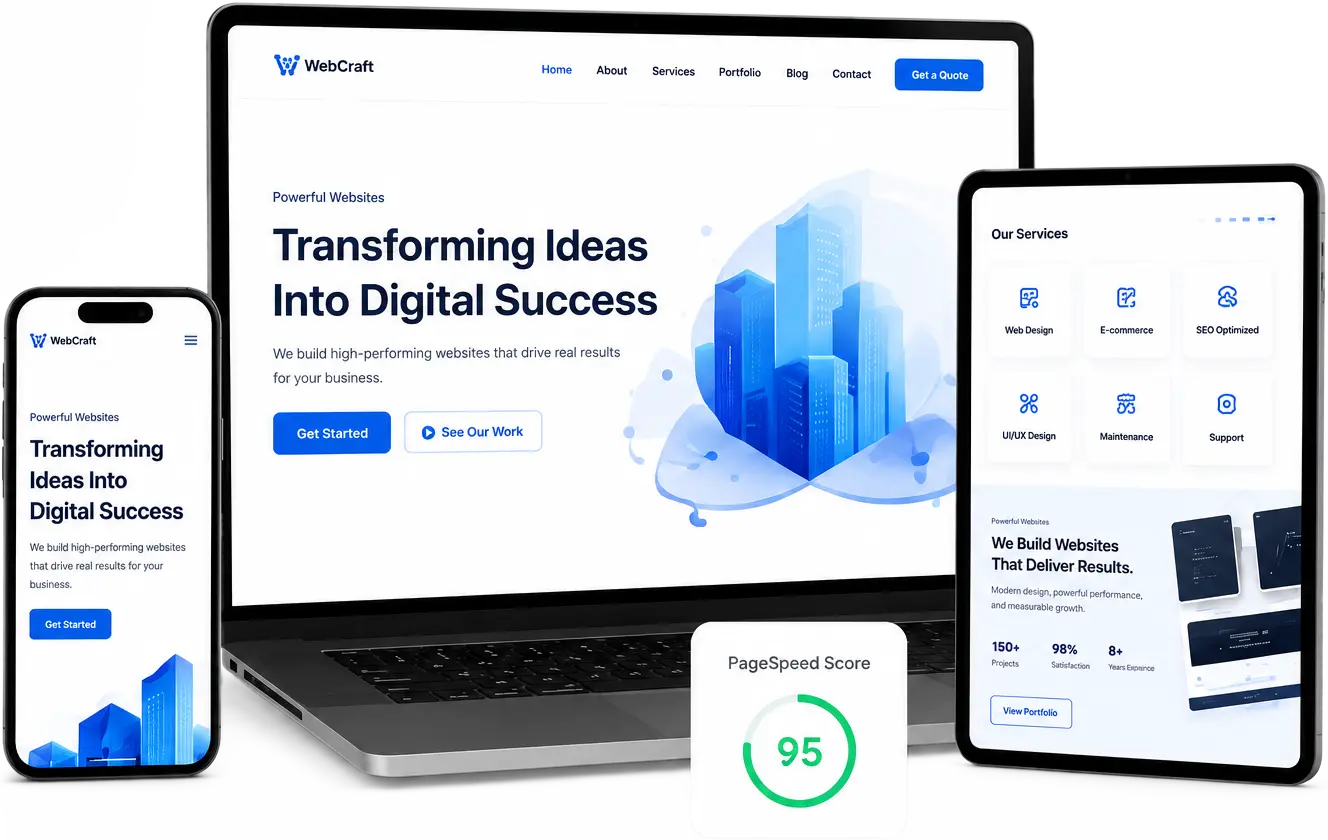 Website Design Services Hero Image 1